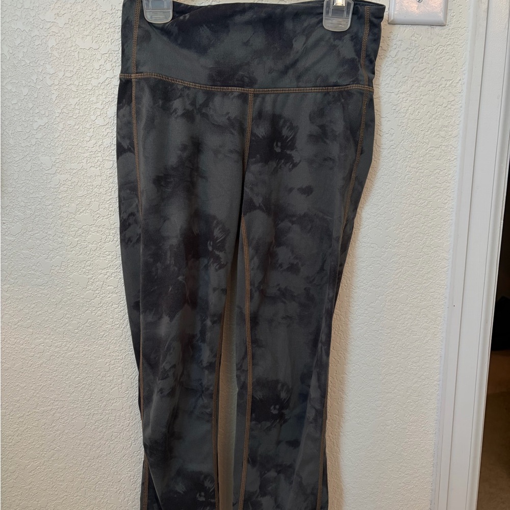 Athleta Black Tie-Dye Women'sLeggings